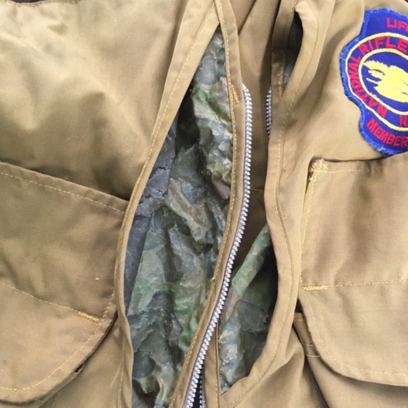 Made in USA Vintage Western Trails Zip Sporting Vest - Picture 5 of 7